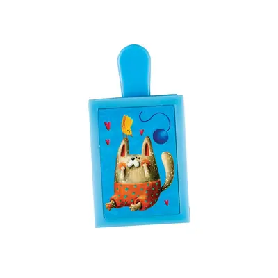 Gumica Centrum Cartoon Animals 38x14x72mm (žuta, plava, roza, ljubičasta) 24/1 80964-4