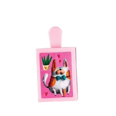 Gumica Centrum Cartoon Animals 38x14x72mm (žuta, plava, roza, ljubičasta) 24/1 80964-5