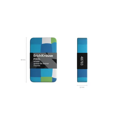 Eraser ErichKrause Pixel assorted 48783-3