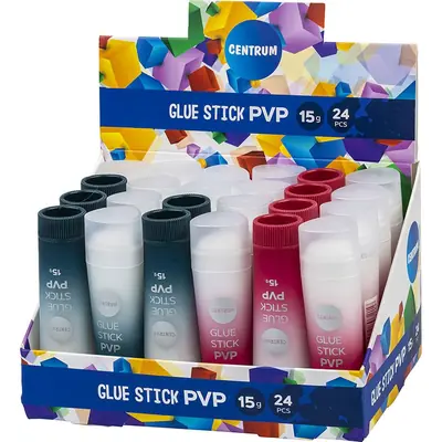 Ljepilo u stiku Centrum PVP 15g trokutasto sortirano 24/1 80321