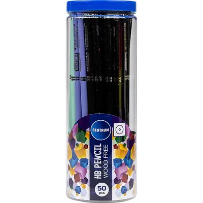Olovka grafitna Centrum HB plastična okrugla šiljena 81257 50/1