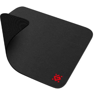 Podloga za miš Defender, Black One, 250×200×3mm, crna-1